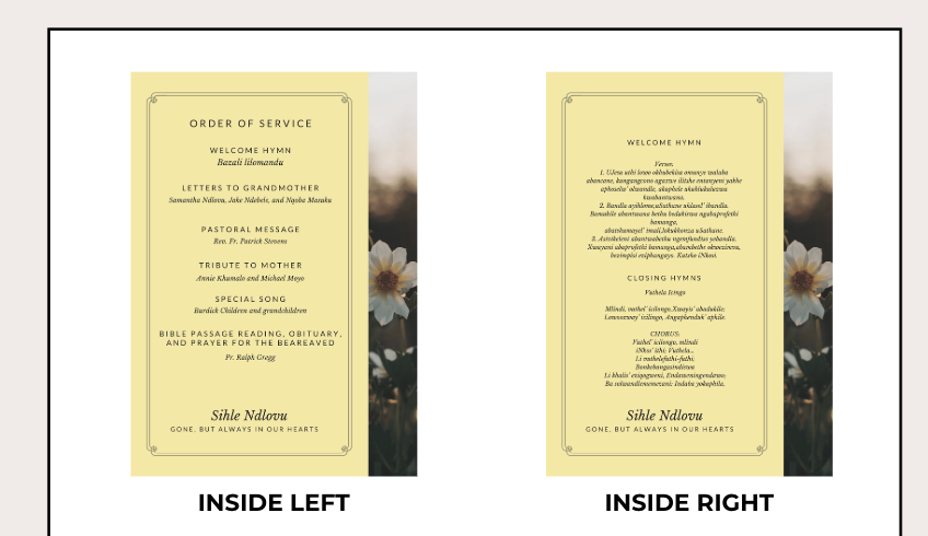 Code 001 - Sihle Programme